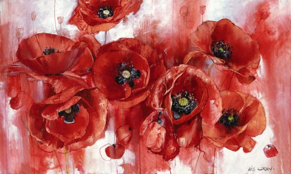 Liz Gray's Scarlet Opium fine art print product